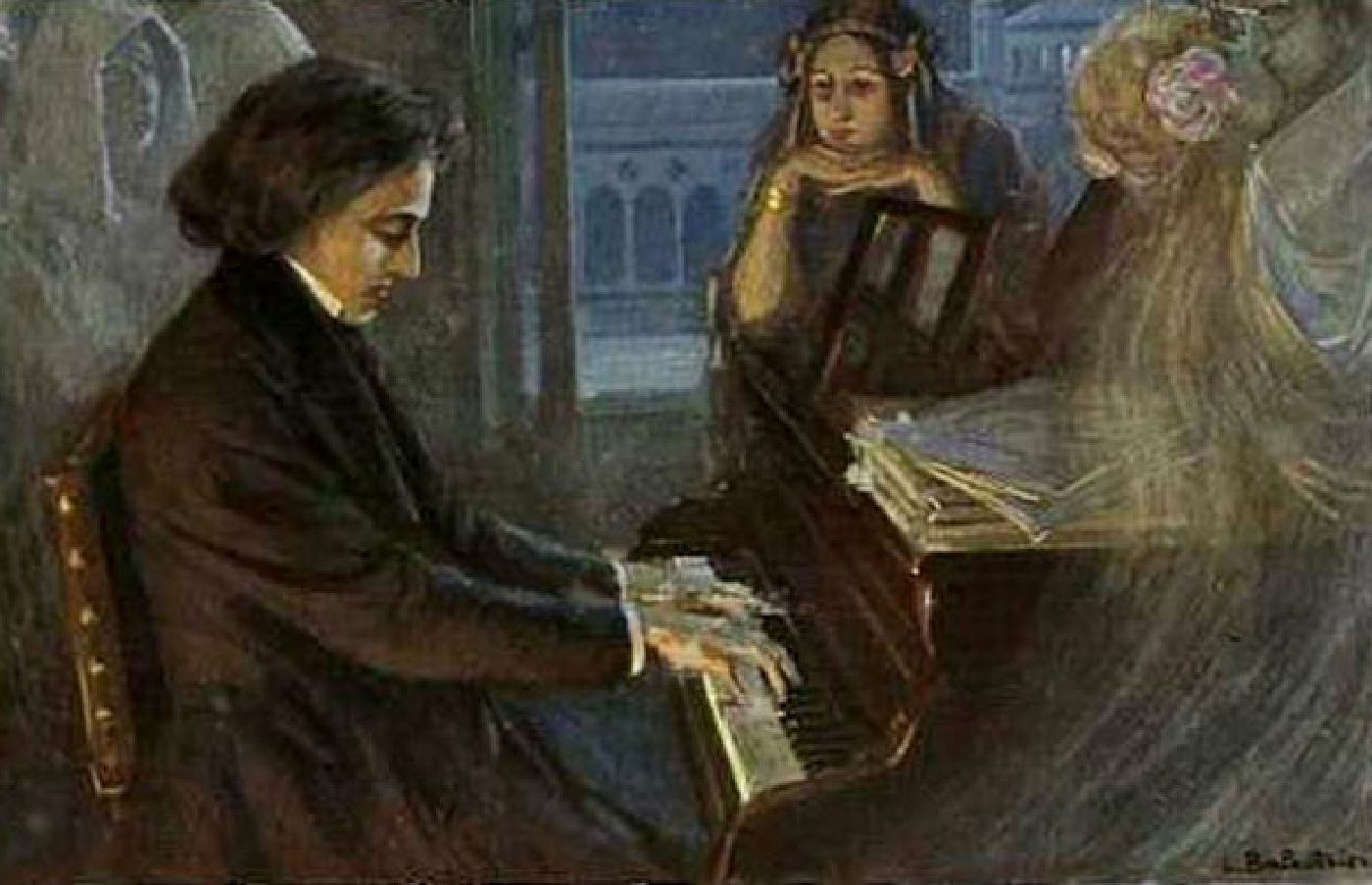 Tablature piano Valse en la mineur Chopin